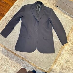 Boohoo Classic Black Suit Jacket